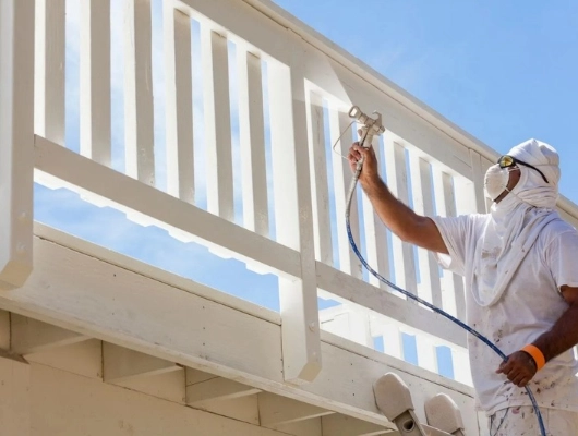 Exterior spray painting services in Dubai